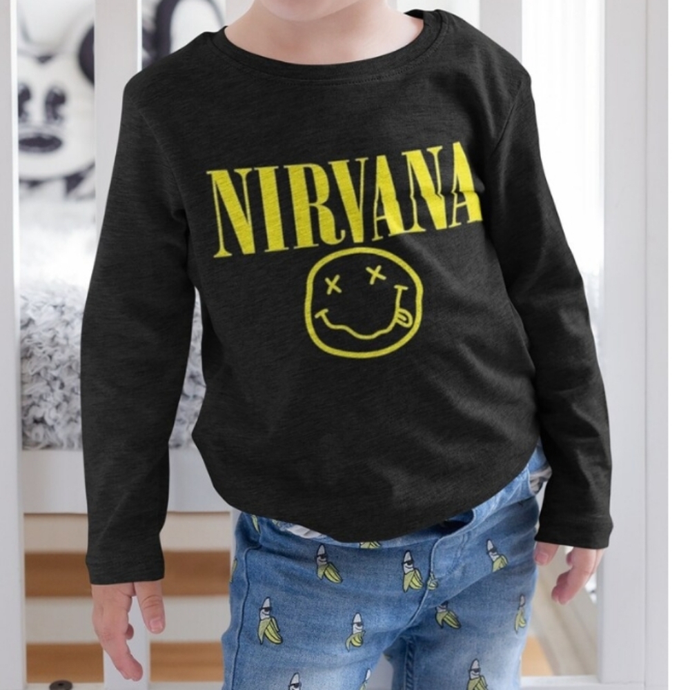 NWOT Toddler's Nirvana Long Sleeve T-shirt